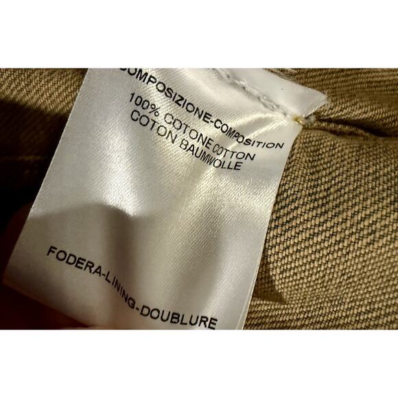 Alexander McQueen | Women’s Vintage Cropped Denim Jacket Size EU 38 / US 8 - Picture 6 of 8